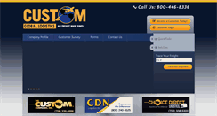 Desktop Screenshot of customgl.com